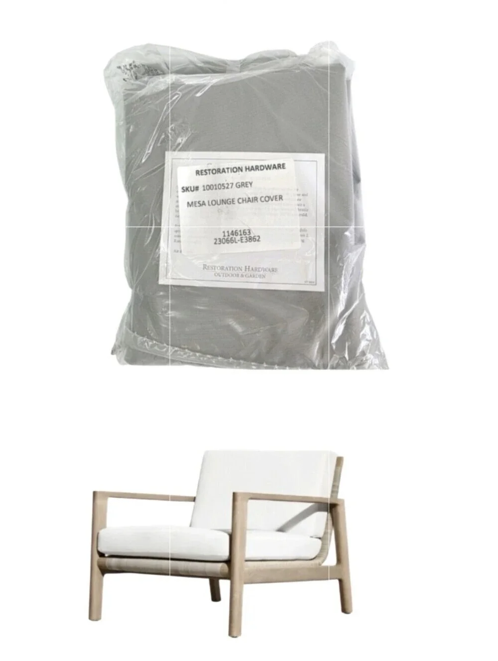 Restoration Hardware protective cover